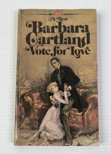 Barbara Cartland, Vote For Love, Paperback 1977 - Imagen 1 de 7