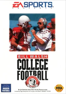 Bill Walsh College Football (Sega Genesis) Cartridge Only! Cleaned / Tested! - Picture 1 of 2