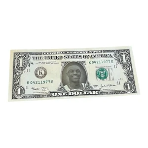 Billete de dólar LeBron James - nítido como nuevo en funda - Imagen 1 de 4
