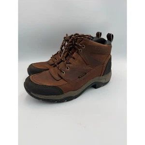 Ariat Terrain Waterproof Boot Riding Brown Black 7.5 - Picture 1 of 9