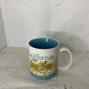 Starbucks 2009 Collector Series California Coffee Mug 16oz Rare Ocean Blue - Bild 1 von 5