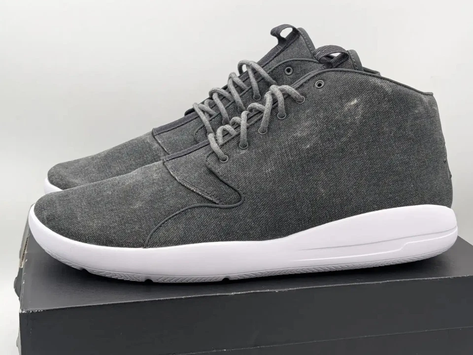 Jordan Eclipse Chukka Men's Sneakers Size 15 Anthracite Black White 881453 006 - Image 1 of 4