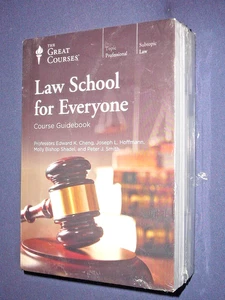 Teaching Co Great Courses DVDs  :       LAW SCHOOL FOR EVERYONE   new & sealed - Imagen 1 de 2