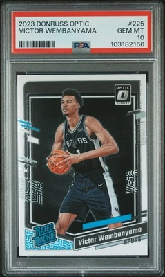 PSA 10 2023-24 Panini Donruss Optic Rated Rookie Victor Wembanyama #225 RC 🔥🦄 - Imagem 1 de 2