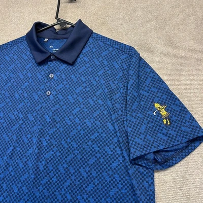 UNC Greensboro Spartan Club Polo Para Hombre L Spiro's Society Logo Under Armour Foto 1 de 4