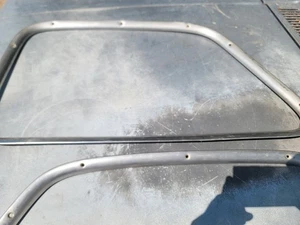 1947 1948 1950 Chevy GMC Truck STAINLESS DOOR WINDOW GARNISH MOLDINGS Original - Picture 1 of 9