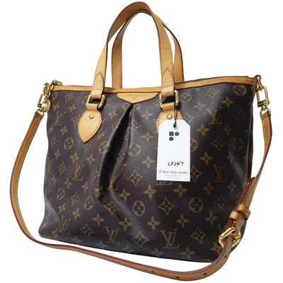 Auténtico bolso Louis Vuitton Palermo PM monograma M40145 genuino garantizado LF247 Foto 1 de 4