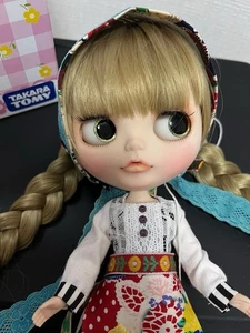 Custom Blythe Puppe Radiance Simply Guava OOAK Künstler Blythe - Bild 1 von 9