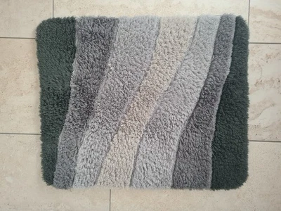   Kleine Wolke Meusch Badteppich grau  55 x 65 cm - Bild 1 von 4