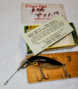 Husky Cisco Kid Angelköder 321 Serie mit Originalkarton Vintage Walston Tackle  - Bild 1 von 6