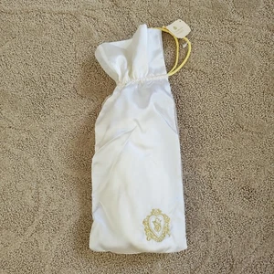 Vintage Victoria's Secret Cream Ballet Slippers Size S 5-7 Leather Bottom - Picture 1 of 13