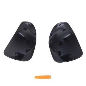 Juego de carcasa de espejo retrovisor exterior para Honda Accord 2008-2013 ABS negro delantero izquierdo derecho - Imagen 1 de 12