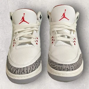 Air Jordan 3 Retro GS Size 6.5Y - White Cement Reimagined- DM0967 100 - Picture 1 of 10