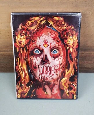 DVD The Original 1976 Carrie w/ Sissy Spacek Unique Artwork Cover 2012 S. King - Image 1 of 2