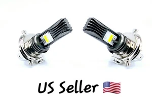 2 Super LED Headlight H4 Bulbs Lights for Ski-Doo Renegade 2010-2018 Bulb light - Picture 1 of 10