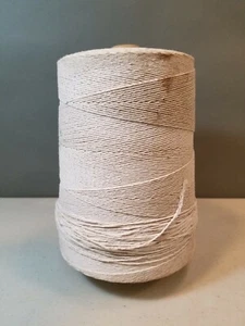 Carrete de cono de 5 libras carniceros artesanales panadería cordel cuerda cocción, 10 capas - Imagen 1 de 4