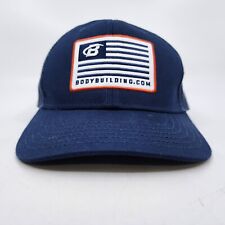 Body Building Snapback Mesh Trucker Hat Cap Adjustable Blue