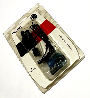 JABRA Ear Boom Earpiece / Mic Headset for Phones with 2.5mm Jack Earbuds NEW - Image 1 of 2