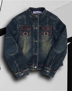 Authentic Dior CHRISTIAN DIOR Denim Jacket SIZE 8A kids children's VINTAGE rare - Picture 1 of 10