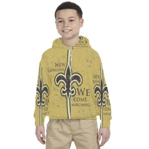 Kids Hoodie New Orleans Design Hoodie Unisex For Children - Picture 1 of 4