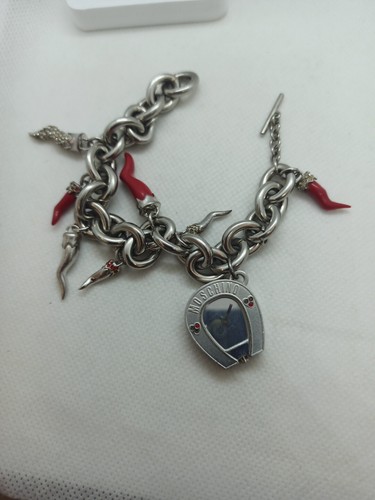 Bracciale MOSCHINO con Charms Cornetti E Orologio