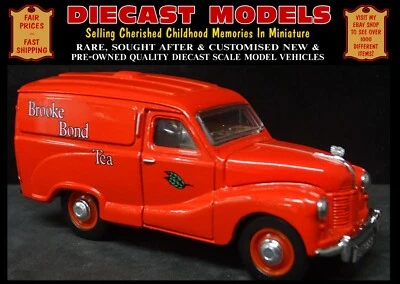 1952 AUSTIN A40 VAN; BROOKE BOND TEA; 1:43 SCALE RETRO DINKY TOYS DIECAST MODEL - Image 1 of 4