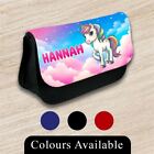 Personalised Pencil Case Any Name Unicorn Design Bag School Kids Stationary 65