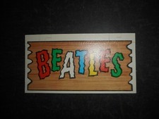 1964 BEATLES PLAK CARD #25  TOPPS  