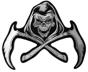 Reaper and Scythes Patch - 11x9.4 inch - PL5680 - Picture 1 of 4