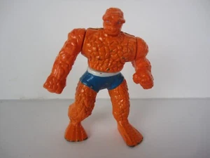 The Thing Fantastic Four statuina in metallo 2,75 pollici articolata Marvel X-Men - Foto 1 di 5