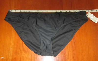 Новый с Ярлыками SO купальник бикини низ женщин размер XL черный эластичной 27076 - Изображение 1 из 3