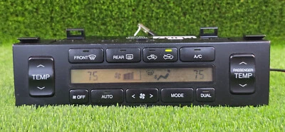 Lexus LS400 1995-1997 AC Heater Climate controller Panel 55900-50190 Oem used - Image 1 of 4