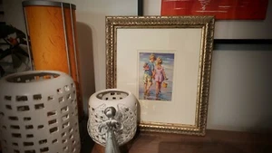 Lucelle Raad "Harmony" 5x7 lithograph print in 15x17 frame, hand signed - Picture 1 of 3