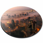 Round Mouse Mat - Awesome Dubai City at Sunrise Office Gift #13142
