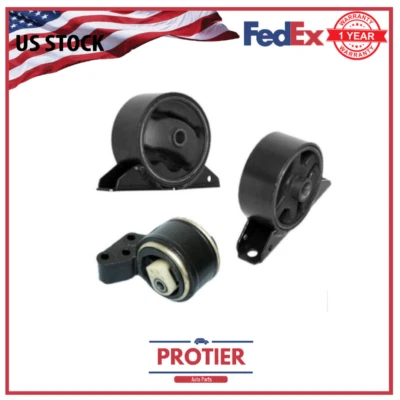 Engine Motor Mount 3PCS Set Fit 2001-2004 Volvo V40 1.9L-L4 - Image 1 of 4