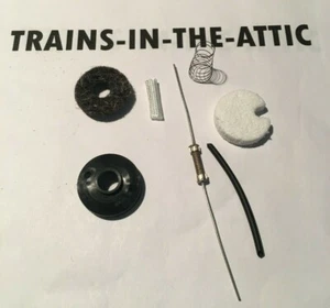 LIONEL SMOKE KIT CONVERT PELLET TO LIQUID FLUID SMOKE 7 PC KIT & INSTRUCTIONS - Picture 1 of 4