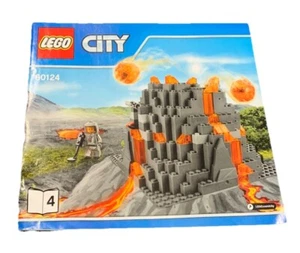 Lego City 2016 Volcano Exploration Base 60124 Instruction Booklet #4 Manual Only - Imagen 1 de 6