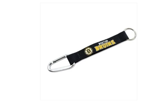 BOSTON BRUINS - CARABINER LANYARD KEYCHAIN - BRAND NEW - NHL-KT-147-07 Cover