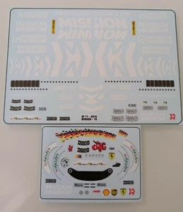 Ferrari SF71-H Vettel / Raikkönen " Mission Win Now Decals " 2018 1/18 Burago - Bild 1 von 1