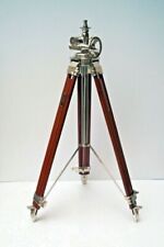 Nautical Wooden Tripod Stand Antique Look For Lamps Lights Home Decorative Gift