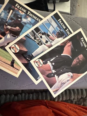 1992 Front Row FRANK THOMAS (complete 7 card set) 2 - Image 1 of 3