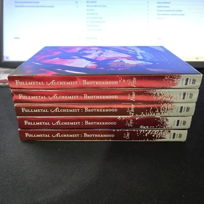 Fullmetal Alchemist Brotherhood Complete Parts 1-5 DVD Set with Art Post Cards - Image 1 of 4