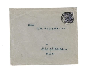 GERMANY 1920 Cover sent from Leipzig to Nurnberg - Picture 1 of 2