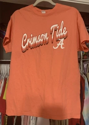Women’s Alabama Crimson Tide S/S Shirt Orange Size Medium #1681 - Image 1 of 4