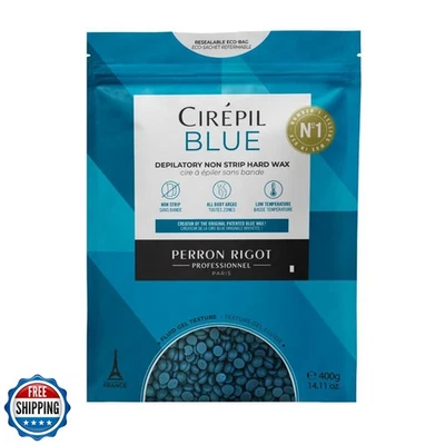 Cirepil - Azul - 400 g - Bolsa de cuentas de cera de 14,11 oz - Multiusos, sin perfume y N Foto 1 de 4