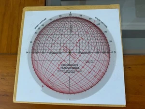 VINTAGE FLUGZEUG NAVIGATION, KOORDINATENTRAFO FELSENTHAL FDG-2 - Bild 1 von 3
