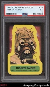 1977 Topps Star Wars Stickers #10 Tusken Raider PSA 5 EX - Picture 1 of 2