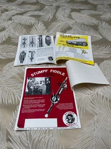 RARE 2 Vintage 1977 Original Stumpf Fiddle Ads, Price list, Violin Travel-Bar Ad - Picture 1 of 8