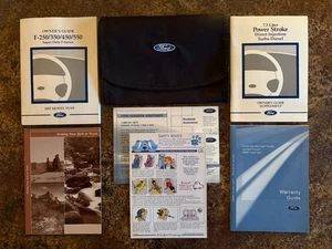 Ford Super Duty 2003 manual del propietario con 7,3 L Power Stroke diésel y estuche - #AU - Imagen 1 de 8