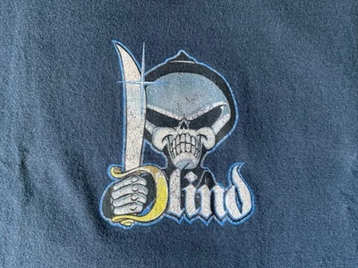 Camiseta vintage de monopatín ciego Reaper! ¡Debes verlo! Foto 1 de 4